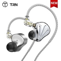 TRN BAX BA + 1DD + 2EST 하이브리드 메탈 인 이어 이어폰 IEM HIFI DJ 모니터 러닝 스포츠 헤드폰 이어플러그 헤드셋 헤드플러그, 3.5mm