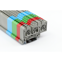 서일전자 USL-5SR3D 300V 20A (1EA) 레일식 단자대 터미널블럭 커넥터, 악세사리, 커버 (UA-644/5 EA), 1개