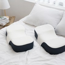 메모리폼 경추베개 거북목 일자목 목디스크 수면 숙면 낮은 베개 메쉬 경추목베개, 추가 없음