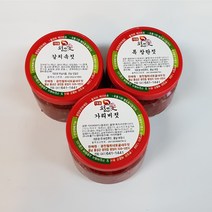 광천젓갈 토굴안애 / 특별가 할인판매 양념젓갈 300g 1개 X 3, 가리비+갈치속젓+창란젓