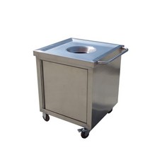 퇴식구 잔반 처리대 짬처리 식기 반납대 개수대 식당, 70x70x80 정사각형 구멍