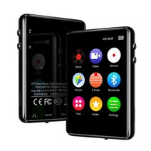 뮤직 워크맨 우유팟 mp3플레이어 블루투스 5 0 전자책 녹음 FM 라디오 비디오, X62Black_32GB, X62Black