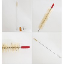 인드림텍 긴세척솔 배관솔 틈새 파이프 브러시
