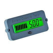 인산철 잔량계 리튬 배터리 잔량 파워뱅크 표시 안내, 100A 8V120V 녹색