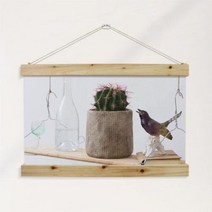 바보사랑 우드스크롤 60CmX40Cm 모던인테리어이미지.꾸밈, 타입2_잡지