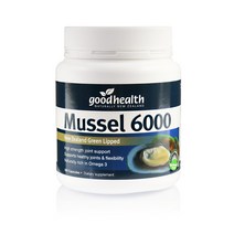 Good Health 굿헬스 녹색홍합 뉴질랜드 홍합 푸른홍합 6000 GREEN LIPPED MUSSEL 300캡슐