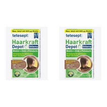 tetesept Haarkraft Depot Intens Biotin Zink Folsaure 테테셉트 하크라프트 데포트 인텐스 비오틴 징크 아연 엽산 30정 2팩