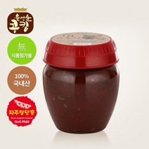 윤성순 콩킹 고추장1kg 태양초고추 찰보리쌀 전통고추장, 1kg, 1개, 1kg