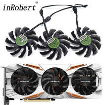 새로운 75MM T128010SU 0.35A 냉각 팬 Gigabyte AORUS GTX 1060 1070 1080 G1 GTX 1070Ti 1080Ti 960 980Ti 760, 1개, 3Pcs-Lot-Original, 러시아