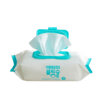 애터미물티슈 70매입 x 16팩 최신제조 비자극 프리미엄 원단, 애터미 물티슈 70매입 x 8팩