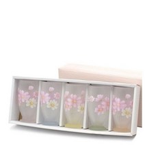 가와무라 레인보우 플라워컵 5p 선물세트(kg-2038001), 단품