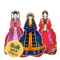 BUyuS컬러룬 10입) 전통의상 삼국시대 3종(벌크굿딜 브이숍, 고구려