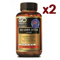Go Healthy 고헬시 고리버디톡스 원어데이 120캡슐x2병 Go Liver Detox 1aday