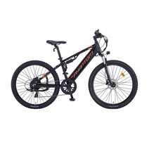 [삼천리자전거] 팬텀 FS 27.5인치 8단 MTB 전기자전거 2021, 블랙
