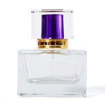 견고한 30ml 유리 리필 가능 나선형 두꺼운 바닥 사각형 분무기 향수병 화장품 용기 빈 스프레이 병, b, 02 B_01 30ml_01 유리