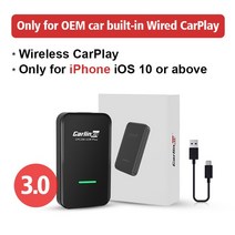 안드로이드 오토 동글 무선 애플 카플레이 CarlinKit 4.0 자동 어댑터 아우디 VW 벤츠 기아 혼다 도요타 포드 Ai 박스 USB 3.0, CarlinKit Official, 01 CarlinKit 3.0