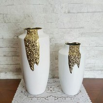 골드 크런치 화병 세트 집들이 선물 개업선물 화병