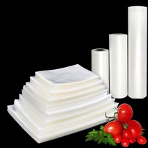 업소용 진공 포장지 필름 비닐 100장 64가지 사이즈, 0.06mm, 45cm x 70cm