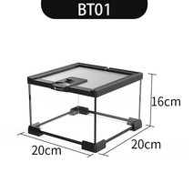 거북이키우기 반수생거북이 어항 낮은어항 무환수어항 레고미니수족관 140, bt01