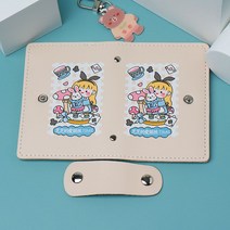 캐릭터카드지갑 여성 팬시 초슬림 큰 용모 재다 멀티비트 큐트 카드케이스 방소자 카드집 3839840688, 일반핏 타입, 3치즈 의 앨리스