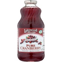 Lakewood 레이크우드 퓨어 크랜베리 주스 946ml