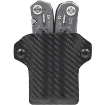 Clip Carry Kydex 거버 서스펜션용 멀티툴 칼집 - 미국 제조, 02 카본 파이버 블랙.