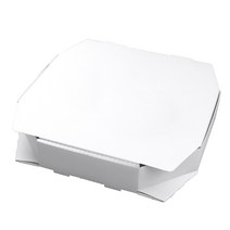 [PW] 팔각 피자박스 14인치 1박스 100개 (무인쇄) / 피자 전 포장 배달 테이크아웃, [PW] 14인치 무지 팔각 피자박스 100개