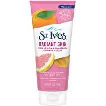 일본직발송 6. ST. IVES EVEN BRIGHT SCRUB PINK LEMON MANDARIN ORANGE (170G)X 2팩(병행 수입품) B07