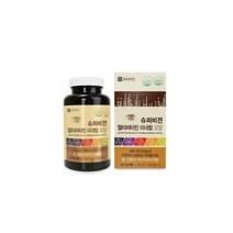 [종근당건강] 슈퍼비젼 멀티비타민 미네랄 로얄 1병 (6개월분), 1400mg