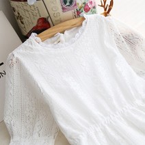 돌맘드레스 만삭촬영원피스 소녀 셀프 웨딩 드레스 브라이덜 샤워 원피스 6size 만삭 결혼식 사진 촬영