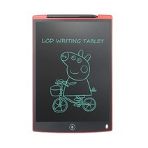 판타블렛 액정 드로잉 패드 전자 노트 디지털 공책 12인용 lcd 쓰기 필기 휴대용 보드 펜이있는 초박형 보드, 협력사, 빨간색