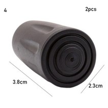 스키 폴대 12pcs 새로운 블랙 노르딕 워킹 폴 트렉 폴 텔레스코픽 alpenstock 목발 워킹 스틱 하이킹 액세서리, -2pcs 스타일 4