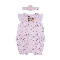 닥스 리틀 PUPPY 헤어SET 플라워패턴 바디수트 DQM52VW99M VI