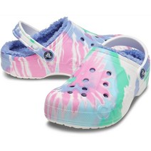 바야 라인드 타이다이 그래픽 클로그 핑크레모네이드 핑크레모네이드 멀티