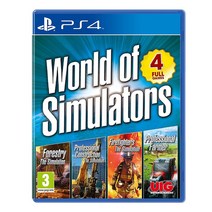 월드오브시뮬레이터 게임 4종 번들 PS4 (벌목 건설 소방관 농업), 기본
