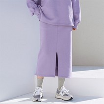 켄리 밴딩 라벨 스커트 63641 빅사이즈 여성의류