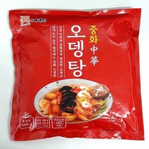 진어전 중화오뎅탕 560g, 1개