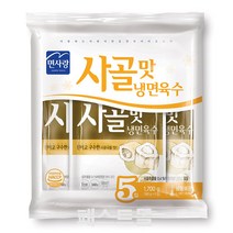 면사랑 사골맛 냉면육수 냉동, 5개