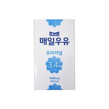 매일우유 멸균우유 1L 멸균유, 본품+아이스박스+팩(대)