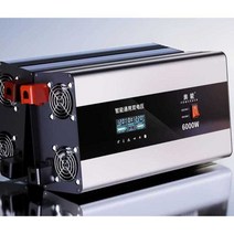 캠핑 고전력 변환 충전기 야외 소스 변환기 휴대용, 12V24V 범용 6500W