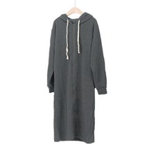 클로랑 데일리룩 양기모 롱 후드 집업