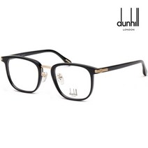 룩플러스 던힐 안경테 VDH186G 0700 남자 여자 사각 뿔테 명품