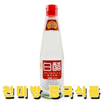 [수연중국식품] 중국식초 백초, 420ml, 1병