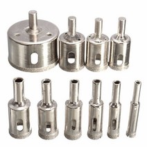 드릴연마기 드릴날 드릴비트 연마기 샤프너 전동 드릴 연삭기 다이아몬드 코팅 비트 Hss 3mm-160mm 타일 대리석 유리 세라믹 구멍 톱 드릴링 추출기 제거 도구 1 개, 39 6mm 1PC