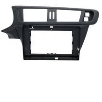 2Din Car Audio Fascia for Citroen 10.1 2010-2015 패널 CD DVD 플레이어 오디오 대시 보드 마운트 키트, 01 frame