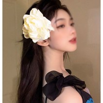 꽃머리핀 왕꽃핀 플루메리아 하와이꽃 스냅
