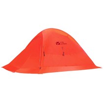 겨울텐트 msr텐트 미니멀텐트 모비가든 캠핑 백패킹 텐트 Ultralight 초경량 휴대용 20D 실리콘 코팅 방풍 방수 12인용, [07] Orange 2 Person Plus