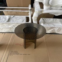 스탠딩테이블 이동식테이블 사이드테이블 침대테이블 북유럽 파티오 커피 극장 중간 세, 12.44x55cm