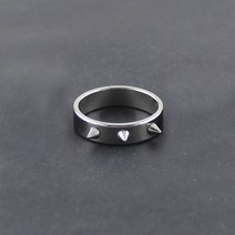 유라커피머신 템퍼 부속 부품 티타늄 스틸 스파이크 리벳 콘 자기 방어 네일 가시 반지 머리 안티 늑대 남성 여성 펑크 스타일 самоооорона, 17_1