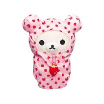 San-X 오리지널 Rilakkuma 침낭 플러시 시리즈 (코릴락쿠마 - 딸기)